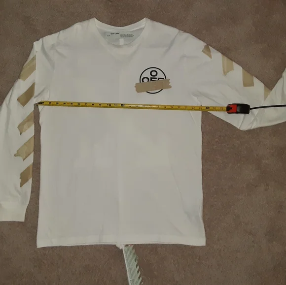 NWT MEN'S OFF-WHITE TAPE ARROWS T-SHIRT - Picture 8 of 13